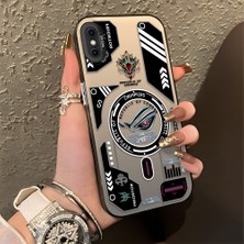 HONTINGA iPhone x ile Uyumlu Kılıfı Silikon Kenar Sert Arka Düşüme Önleyici Basitlik Anti Düşme Kamera Korumali Yaratıcılık Desen Telefon Kılıfı Kadın ve Erkek Için Uygundur K1-0855