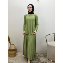 JOOQSTORE Eteği Piliseli Tunik Takım