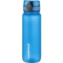 Uzspace Okul Su Matarası - Renkli - 800ML - Tritan Suluk Soft Touch