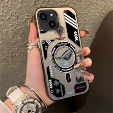 HONTINGA iPhone 15 ile Uyumlu Kılıfı Silikon Kenar Sert Arka Düşüme Önleyici Basitlik Anti Düşme Kamera Korumali Yaratıcılık Desen Telefon Kılıfı Kadın ve Erkek Için Uygundur K1-0855