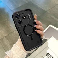 HONTINGA Tecno Spark 10 Pro 4g ile Uyumlu Kılıfı Düşüme Önleyici Basitlik Anti Düşme Kamera Korumali Siyah Yaratıcılık Desen Yumuşak Silikon Telefon Kılıfı Kadın ve Erkek Için Uygundur K2-0460