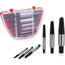 Moonshop Ters Kılavuz Seti 6 Parça Kırılmış Vida Civata Sökme Aparatı