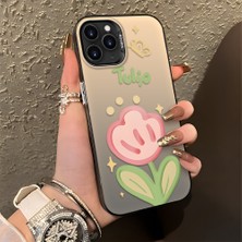 HONTINGA iPhone 11 Pro Max ile Uyumlu Kılıfı Silikon Kenar Sert Arka Düşüme Önleyici Basitlik Anti Düşme Kamera Korumali Çiçek Desen Telefon Kılıfı Kadın ve Erkek Için Uygundur K1-0860