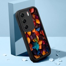 HONTINGA Tecno Camon 40 ile Uyumlu Kılıfı Düşüme Önleyici Basitlik Anti Düşme Kamera Korumali Şirin Kedi Siyah Çiçek Desen Yumuşak Silikon Telefon Kılıfı Kadın ve Erkek Için Uygundur K2-0260