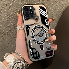 HONTINGA iPhone 13 Pro Max ile Uyumlu Kılıfı Silikon Kenar Sert Arka Düşüme Önleyici Basitlik Anti Düşme Kamera Korumali Yaratıcılık Desen Telefon Kılıfı Kadın ve Erkek Için Uygundur K1-0855