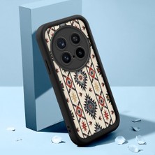 HONTINGA Vivo X200 Pro ile Uyumlu Kılıfı Düşüme Önleyici Basitlik Anti Düşme Kamera Korumali Şirin Kedi Siyah Klasik Desen Yumuşak Silikon Telefon Kılıfı Kadın ve Erkek Için Uygundur K2-0255
