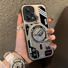 HONTINGA Redmi Note 12 Pro 5g ile Uyumlu Kılıfı Silikon Kenar Sert Arka Düşüme Önleyici Basitlik Anti Düşme Kamera Korumali Yaratıcılık Desen Telefon Kılıfı Kadın ve Erkek Için Uygundur K1-0855