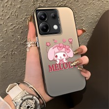 HONTINGA Redmi Note 13 Pro 5g ile Uyumlu Kılıfı Silikon Kenar Sert Arka Düşüme Önleyici Basitlik Anti Düşme Kamera Korumali Melody Desen Telefon Kılıfı Kadın ve Erkek Için Uygundur K1-0857