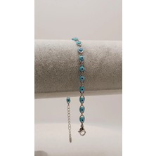 Tılsım Accesories Xupıng Nazar Boncuklu Sılver