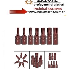 ALWAYSSPEED Ht Rico 10 Adet T20 Torx Bits Uç Kısa Kaplamalı Tork Torks
