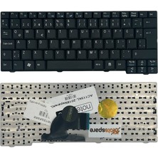 Notespare Acer ile Uyumlu PK1306F01A0, PK1306F01M0, PK1306F01Q0, PK1306F01R0 Notebook Klavye Siyah Tr