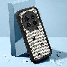 HONTINGA Vivo X200 Pro ile Uyumlu Kılıfı Düşüme Önleyici Basitlik Anti Düşme Kamera Korumali Şirin Kedi Siyah Çizgili Desen Yumuşak Silikon Telefon Kılıfı Kadın ve Erkek Için Uygundur K2-0457