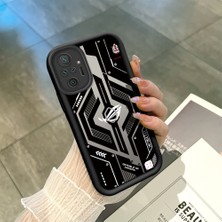 HONTINGA Xiaomi Redmi Note 10 Pro ile Uyumlu Kılıfı Düşüme Önleyici Basitlik Anti Düşme Kamera Korumali Siyah Klasik Desen Yumuşak Silikon Telefon Kılıfı Kadın ve Erkek Için Uygundur K2-0263