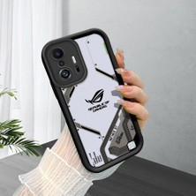 HONTINGA Xiaomi Mi 11T ile Uyumlu Kılıfı Düşüme Önleyici Basitlik Anti Düşme Kamera Korumali Siyah Klasik Desen Yumuşak Silikon Telefon Kılıfı Kadın ve Erkek Için Uygundur K2-0263