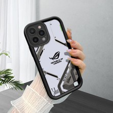 HONTINGA iPhone 14 Pro Max ile Uyumlu Kılıfı Düşüme Önleyici Basitlik Anti Düşme Kamera Korumali Siyah Klasik Desen Yumuşak Silikon Telefon Kılıfı Kadın ve Erkek Için Uygundur K2-0263