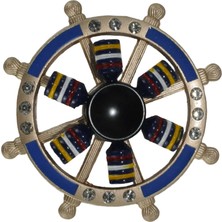 Als Metal Çift Katmanlı Stres Çarkı – Iki Yöne Dönen Premium Fidget Spinner, Uzun Süre Dönen Koleksiyonluk Model