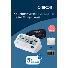 Omron X3 Comfort Afib Üst Koldan Ölçer Dijital Tansiyon Aleti