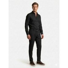 Centilmen Casaba Beli Lastikli Bağcıklı Erkek Pantolon 9362