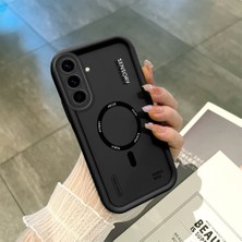 HONTINGA Siyah Yaratıcılık Desenli Yumuşak Silikon Kılıf Samsung Galaxy A56 Uyumlu Düşüme Önleyici K2-0460