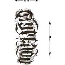 Dövme Kutusu Gotik Yazı Sanatı: Keskin Hatlı Geçici Dövme