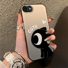 HONTINGA iPhone 7 ile Uyumlu Kılıfı Silikon Kenar Sert Arka Düşüme Önleyici Basitlik Anti Düşme Kamera Korumali Şirin Desen Telefon Kılıfı Kadın ve Erkek Için Uygundur K1-0856