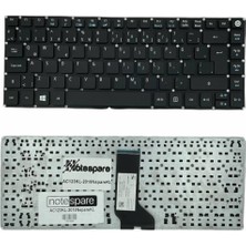 Notespare Acer ile Uyumlu Aspire E5-422, E5-422G, E5-432, E5-432G, E5-452 Notebook Klavye Siyah Tr
