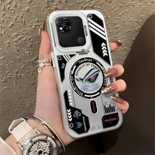 HONTINGA Xiaomi Redmi 9c ile Uyumlu Kılıfı Silikon Kenar Sert Arka Düşüme Önleyici Basitlik Anti Düşme Kamera Korumali Yaratıcılık Desen Telefon Kılıfı Kadın ve Erkek Için Uygundur K1-0855
