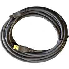 CHESTER USB Yazıcı Yazıcı-Pc Bağlantı Kablosu 5 Metre - Uzun Printer Tarayıcı Ara Kablo Typ-B