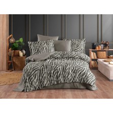 Hobby Çift Kişilik Poplin Nevresim Tamara Antrasit