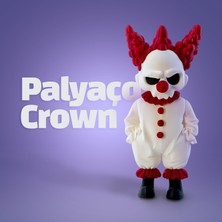 The Shogun Kuru Kafa Palyaço Crown Özel Seri Beyaz | Özel Seri Koleksiyon Ürünü Oyuncak Figür