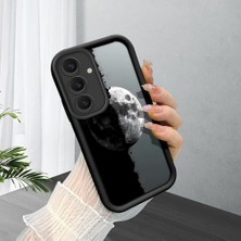 HONTINGA Samsung Galaxy S24 Plus ile Uyumlu Kılıfı Düşüme Önleyici Basitlik Anti Düşme Kamera Korumali Siyah Kelebek Desen Yumuşak Silikon Telefon Kılıfı Kadın ve Erkek Için Uygundur K2-0262