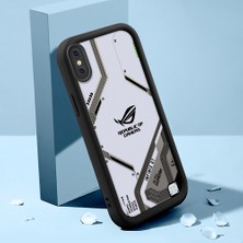 HONTINGA iPhone x ile Uyumlu Kılıfı Düşüme Önleyici Basitlik Anti Düşme Kamera Korumali Şirin Kedi Siyah Klasik Desen Yumuşak Silikon Telefon Kılıfı Kadın ve Erkek Için Uygundur K2-0263