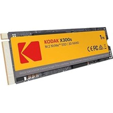 Kodak X300S 1tb M.2 Nvme SSD 2280 – 2000MB/S Yüksek Hızlı Dahili SSD Disk