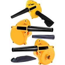 Moonshop Süper Güç Devir Ayarlı Elektrikli Hava Üfleyici 600 Watt 6 Kademeli Metal Dişli.