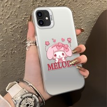 HONTINGA iPhone 12 Mini ile Uyumlu Kılıfı Silikon Kenar Sert Arka Düşüme Önleyici Basitlik Anti Düşme Kamera Korumali Melody Desen Telefon Kılıfı Kadın ve Erkek Için Uygundur K1-0857