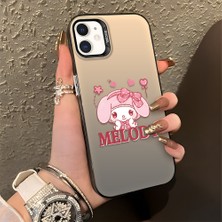 HONTINGA iPhone 12 Mini ile Uyumlu Kılıfı Silikon Kenar Sert Arka Düşüme Önleyici Basitlik Anti Düşme Kamera Korumali Melody Desen Telefon Kılıfı Kadın ve Erkek Için Uygundur K1-0857