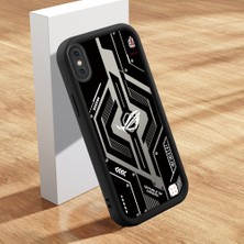 HONTINGA iPhone x ile Uyumlu Kılıfı Düşüme Önleyici Basitlik Anti Düşme Kamera Korumali Şirin Kedi Siyah Klasik Desen Yumuşak Silikon Telefon Kılıfı Kadın ve Erkek Için Uygundur K2-0263