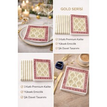 CKM Silikon Suna K Signature Collection – Premium Desenli 2'li  Peçete