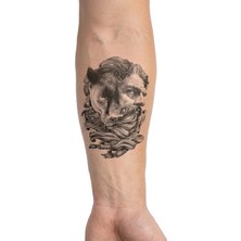 Dövme Kutusu Geçici Dövme | Kaplan ve Yüz Tasarımı – Gücün ve Doğal Yüzleşmenin Simgesi