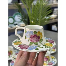 Acar Lüx Porselen 6 Lı Rosson Fincan Takımı