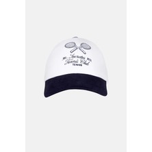 Socrates Dergi Tennis Club Cap - Lacivert / Beyaz