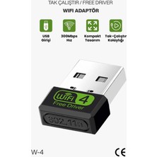 Concord USB Wifi Adaptör Kablosuz Wifi Internet Alıcı Ağ Kartı Masaüstü Bilgisayar Pc 300 Mbps 802.11N