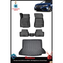 Rizline Mercedes A Serisi 2018 Sonrası Sedan - Cepli Bagaj Havuzu ve Havuzlu Paspas