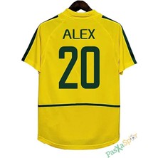 Alaturka Mix Nostalji Brezilya 2002 Dünya Kupası Finali Alex Iç Saha Retro Forması