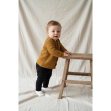 MiaBaby Likralı Gofre Bebek Hırka