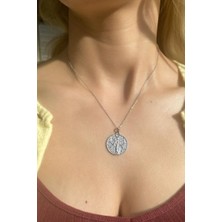 Spossy Silver Jewelry Kader Tanrıçaları, Mızraklı 3 Kız Kardeş, Kolye