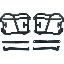 Gp Kompozit Bajaj Dominar 250 / 400 2020-2026 Uyumlu Yan Çanta Demiri Siyah