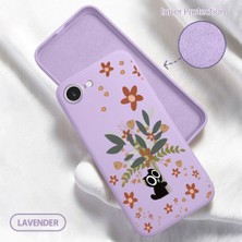 Ucuc iPhone 16E Uyumlu Iç Kadife Yüzey Kamera Koruması Anti-Darbe Silikon Kılıf