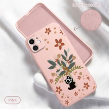 Ucuc iPhone 11 Uyumlu Iç Kadife Yüzey Kamera Koruması Anti-Darbe Silikon Kılıf