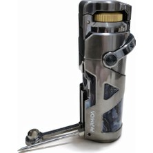 Parmida Çakmak Şık Tasarım Jet Alev Purodelici ve Kesici Beraberinde.